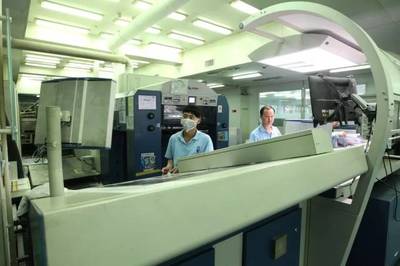 市委宣传部调研组莅临樟木，调研隽思印刷公司计算机系统服务发展情况